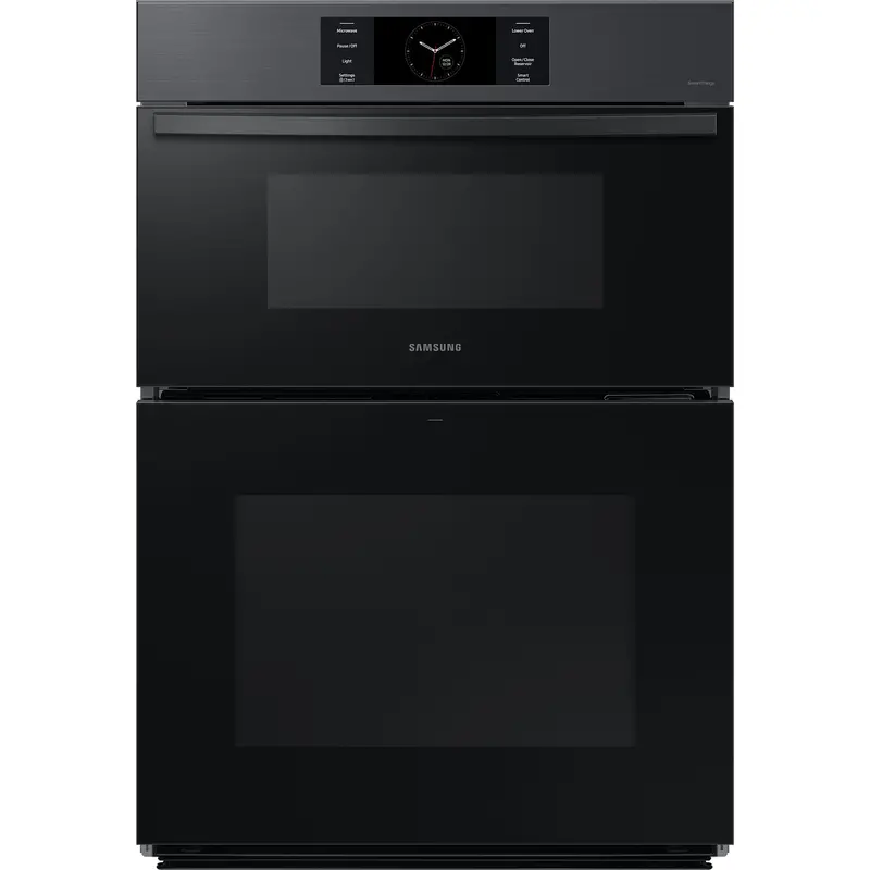 Samsung Matte Black Stainless Steel 30" Microwave-Wall Oven Combo – Nq70Cg700Dmtaa 1