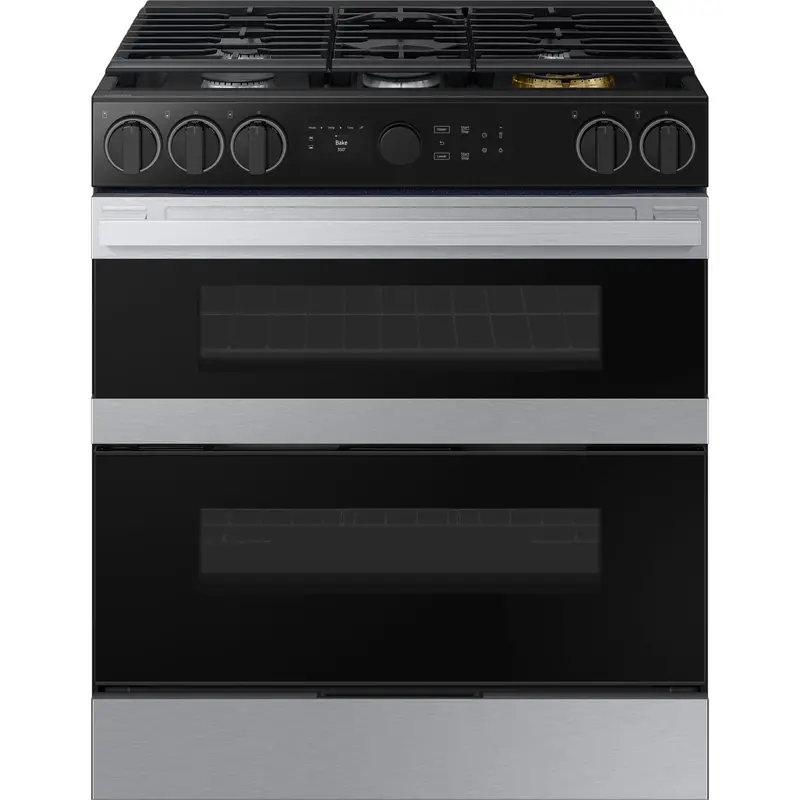 Samsung Stainless Steel Slide-In Range Model Nsy6Dg8550Srac 1
