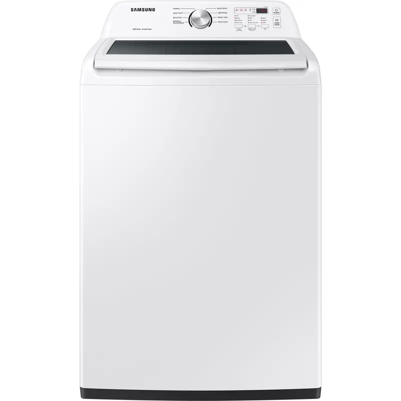 Samsung Wa44A3205Aw Top Load Washer – Energy-Efficient White Model 1
