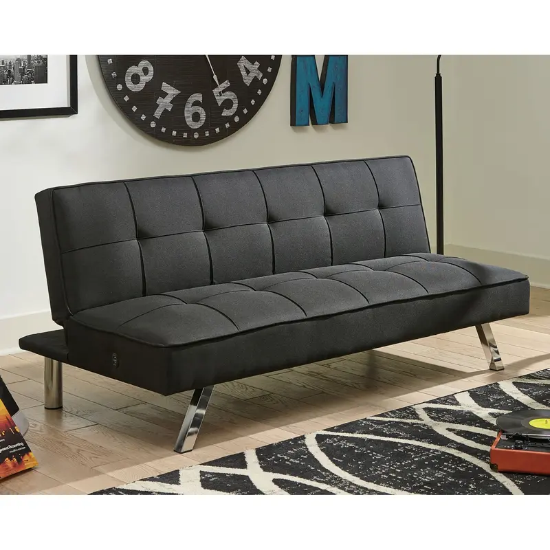 Santini Armless Flip-Flop Sofa – Compact Sectional 2