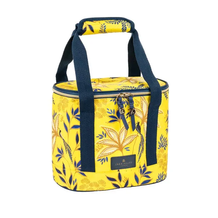 Sara Miller Yellow 8L Oval Insulated Personal Cooler Bag 1