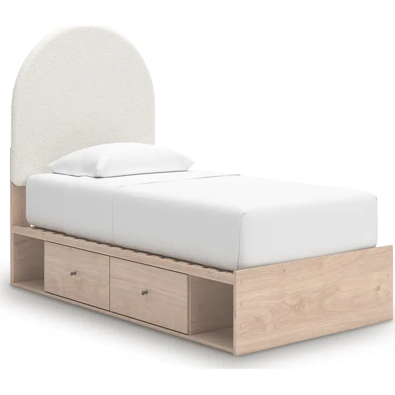Shapella Twin Storage Bed With Under-Bed Drawers 1