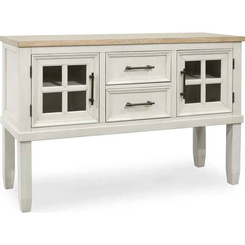 Shaybrock Matching Dining Server With Cabinet Storage 1