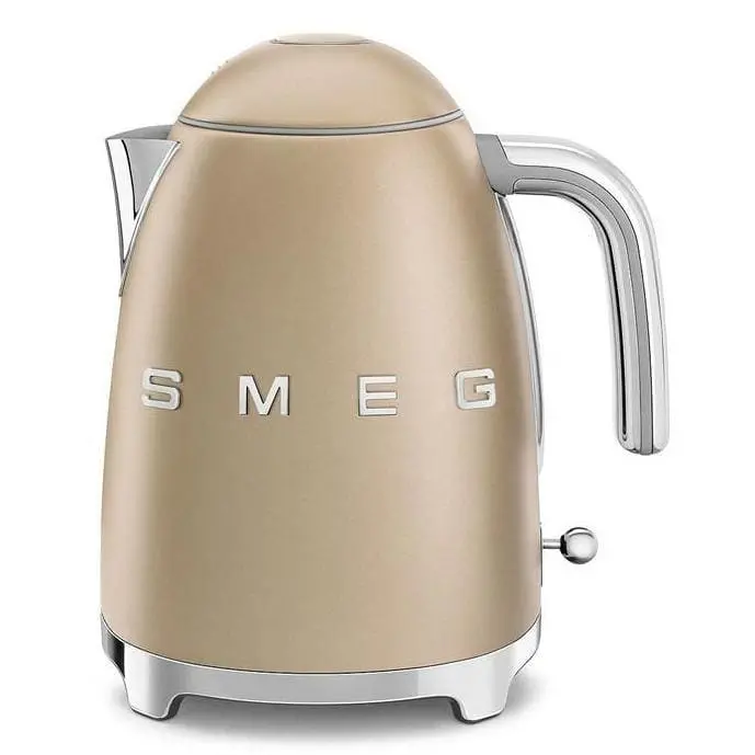 Smeg 1.7L Matte Champagne Jug Kettle – Vintage-Style Electric Kettle 1
