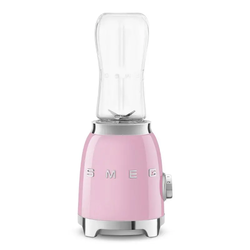 Smeg Personal Blender – Compact Single-Serve Blender In Pastel Pink 1
