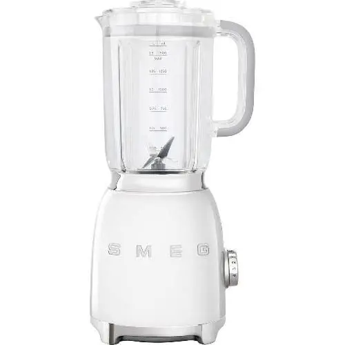 Smeg Retro-Style Blender – Compact 1.2L White Appliance 1