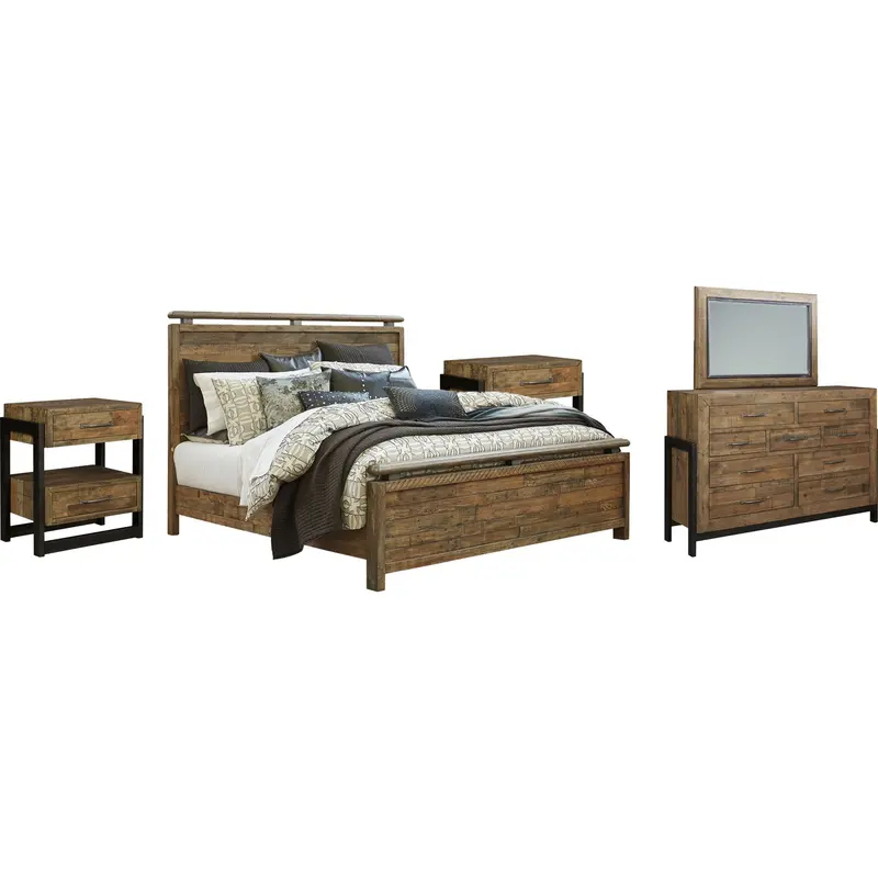 Sommerford 7-Piece Queen Bedroom Set – Poster Bed, Nightstands & Dresser 1