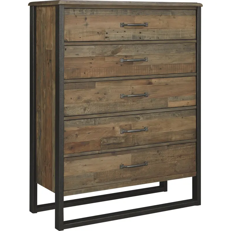 Sommerford 7-Piece Queen Poster Bedroom Collection – Traditional Wood Furniture Set 2