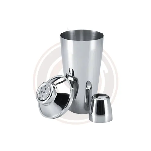 Standard 16.9 Oz Stainless Steel Cocktail Shaker – 304 Grade, Straight Wall 1