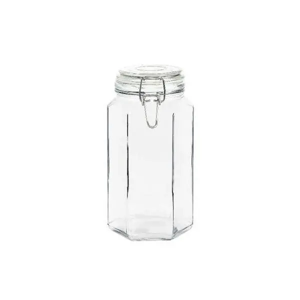 Tala Extra-Large Hexagonal Glass Storage Jar – 1.5L 1