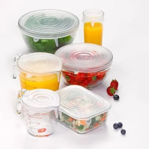 Tala Silicone Bowl Covers – 6-Piece Reusable Set 2