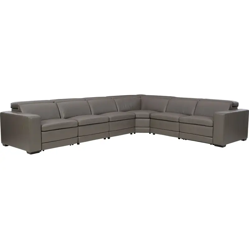 Texline 7-Piece Power Reclining Sectional Sofa In Premium Fabric 1