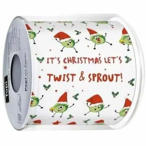 Topi Twist And Sprout Illustrated Novelty Toilet Paper Roll 1
