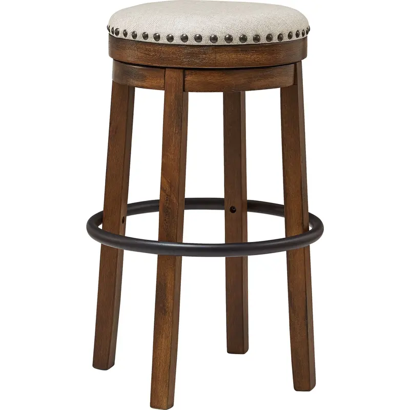 Valebeck Bar-Height Swivel Stool 1