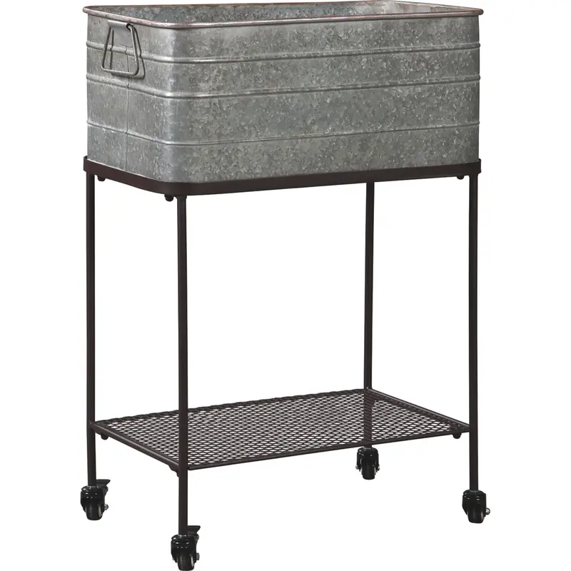 Vossman Stainless Steel Beverage Tub – Chilled Serving Centerpiece 1