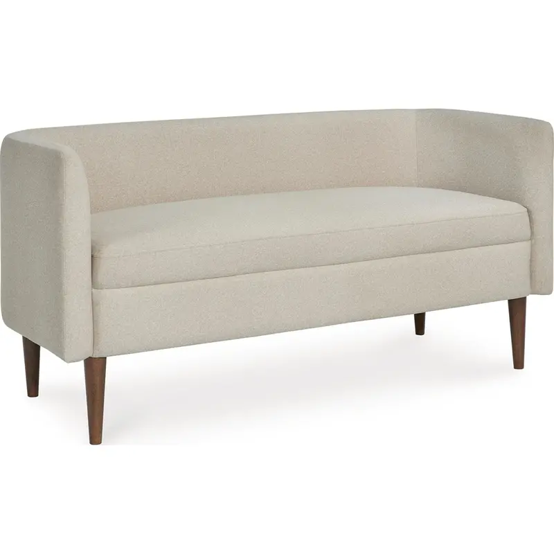 Wainner Tufted Accent Bench – Compact Design With Storage Option 1