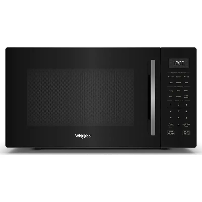 Whirlpool 1.0 Cu. Ft. Countertop Microwave Oven With Air Fry – 900W, Black (Wmcs5522Rb) 1
