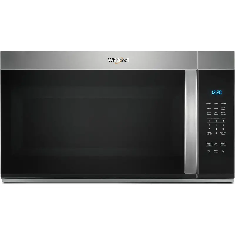 Whirlpool 1.7 Cu. Ft. Over-The-Range Microwave – 900W, Fingerprint-Resistant Stainless Steel (Ywmms3130Rz) 1