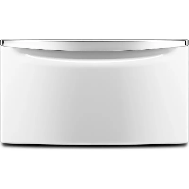 Whirlpool 15.5-Inch White-And-Chrome Pedestal With Storage Compartment 2