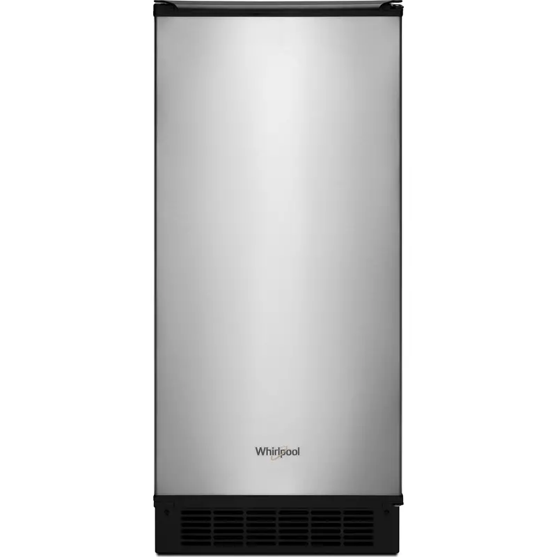 Whirlpool 15" Built-In Icemaker – Clear Ice Technology, Stainless Steel (Wui75X15Hz) 1