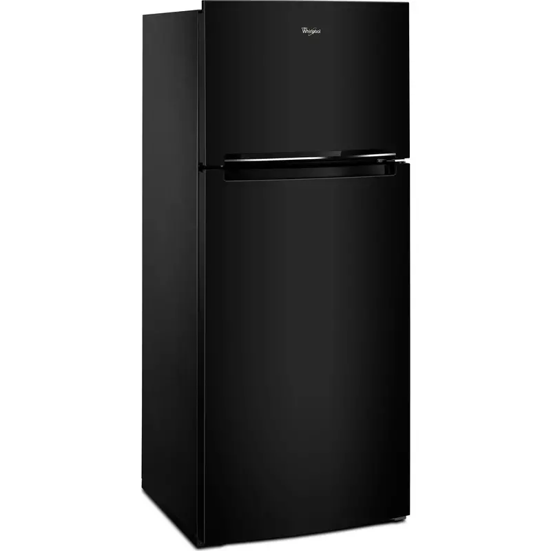 Whirlpool 18 Cu. Ft. 28-Inch Refrigerator With Ez Connect Icemaker – Black 2