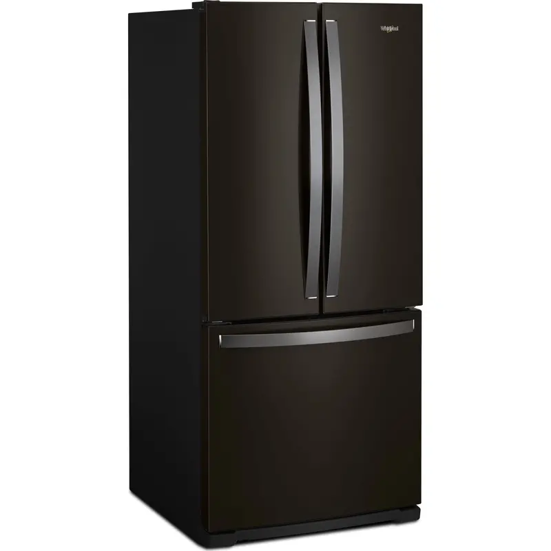 Whirlpool 30" French Door Refrigerator – 20 Cu. Ft., Counter-Depth, Matte Black (Wrf560Smhb) 2