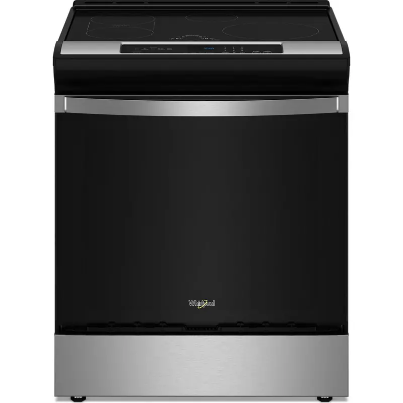 Whirlpool 30" Induction Range With Air Fry Function – No Preheat, Fingerprint-Resistant Stainless Steel (Wsis5030Rz) 1