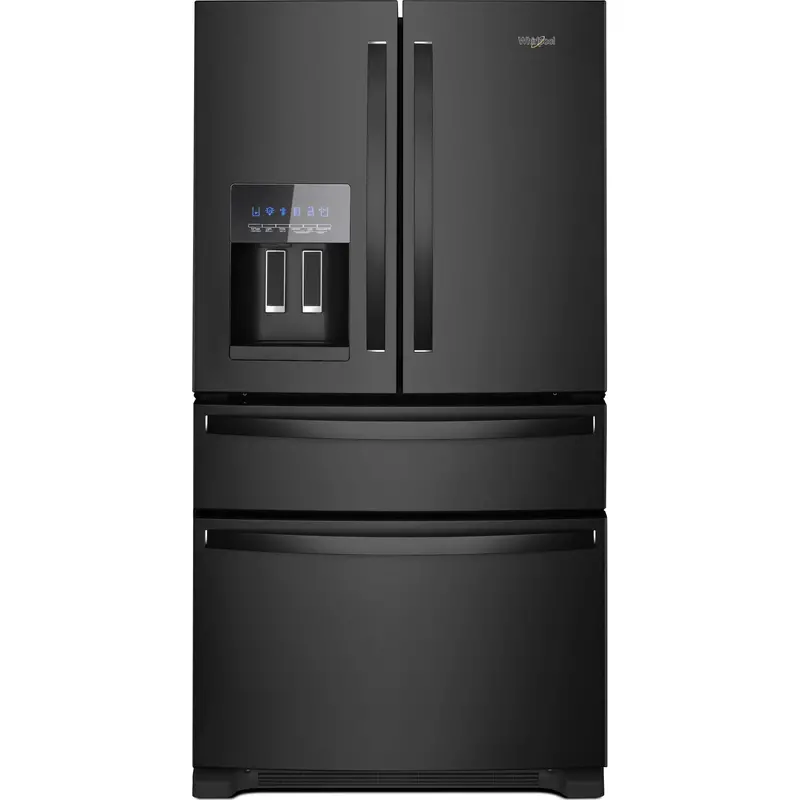 Whirlpool 36" French Door Refrigerator – 25 Cu. Ft., Black Stainless Steel (Wrx735Sdhb) 1