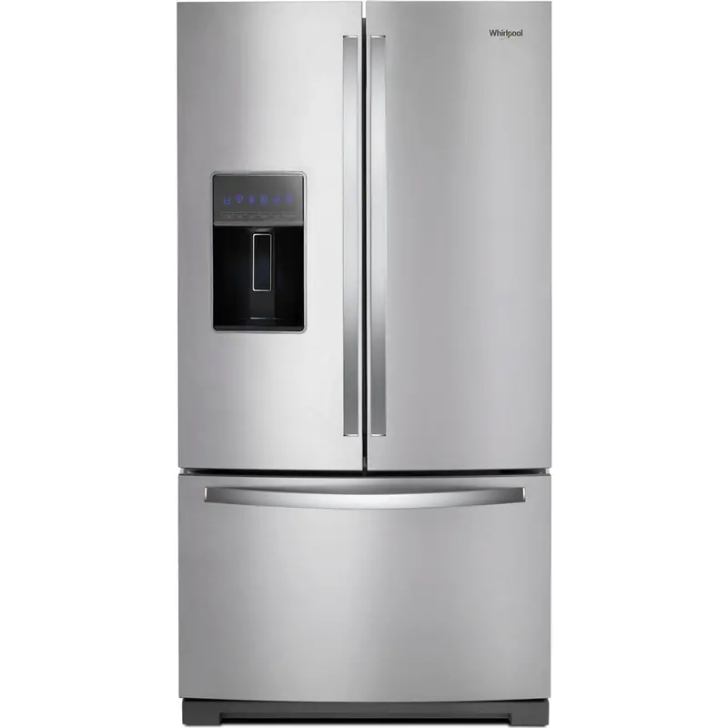 Whirlpool 36-Inch French Door Refrigerator – 27 Cu. Ft., Fingerprint-Resistant Stainless Steel (Wrf767Sdhz) 1