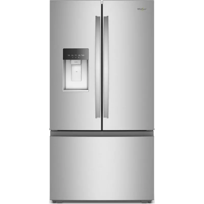 Whirlpool 36-Inch True Counter-Depth French Door Refrigerator – 23.4 Cu. Ft., Fingerprint-Resistant Stainless Steel (Wrfc5036Rz) 1