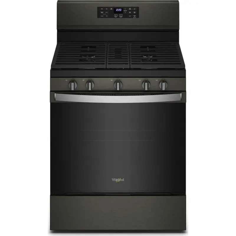 Whirlpool 5.0 Cu. Ft. Gas Convection Oven With Air Fry And 5 Cooking Modes (Wfg550S0Lv) 1