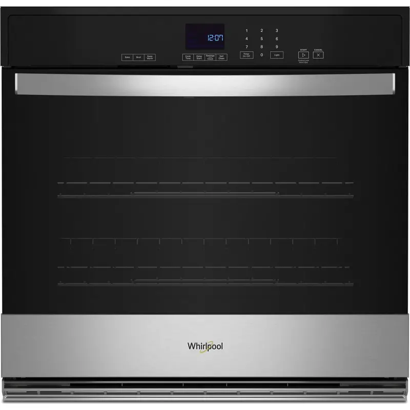 Whirlpool 5.0 Cu. Ft. Stainless Steel Wall Oven With Self-Cleaning – Woes3030Ls 1
