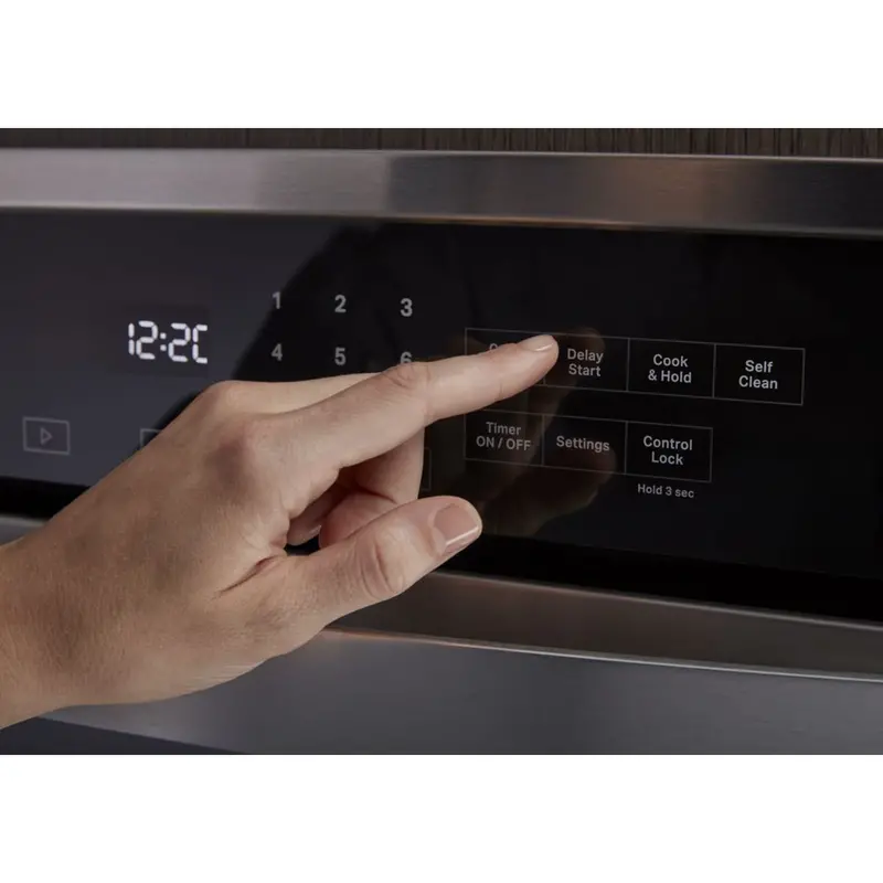 Whirlpool 5.0 Cu. Ft. Stainless Steel Wall Oven With Self-Cleaning – Woes3030Ls 2