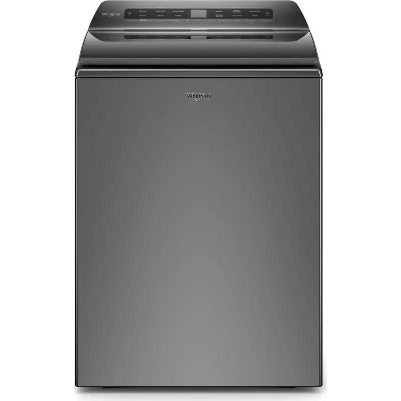 Whirlpool 5.5 Cu. Ft. Smart Top-Load Washer – Iec Certified, Chrome Shadow (Wtw6120Hc) 1