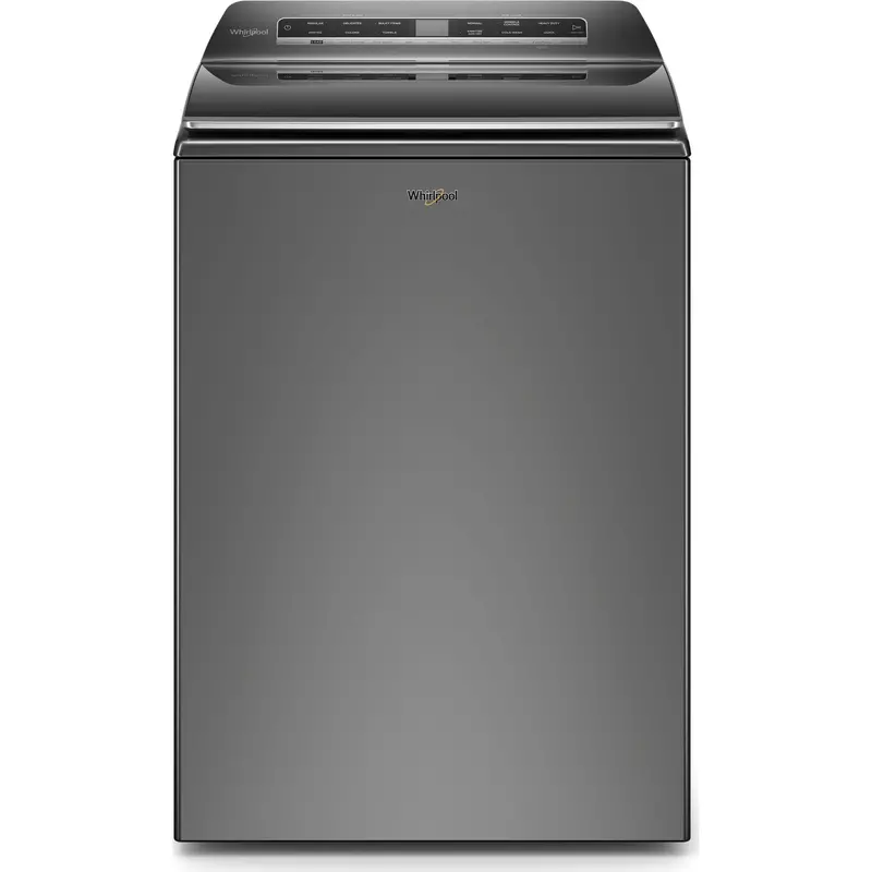 Whirlpool 6.1 Cu. Ft. Smart Top-Load Washer – Iec Certified, Chrome Shadow (Wtw7120Hc) 1