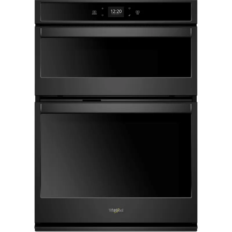 Whirlpool 6.4 Cu. Ft. Smart Combination Wall Oven With Full-Color Touchscreen – Black Finish (Woc54Ec0Hb) 1