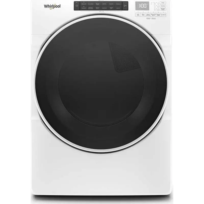 Whirlpool 7.4 Cu. Ft. Front-Load Gas Dryer – Steam Refresh Cycles, White (Wgd6620Hw) 1