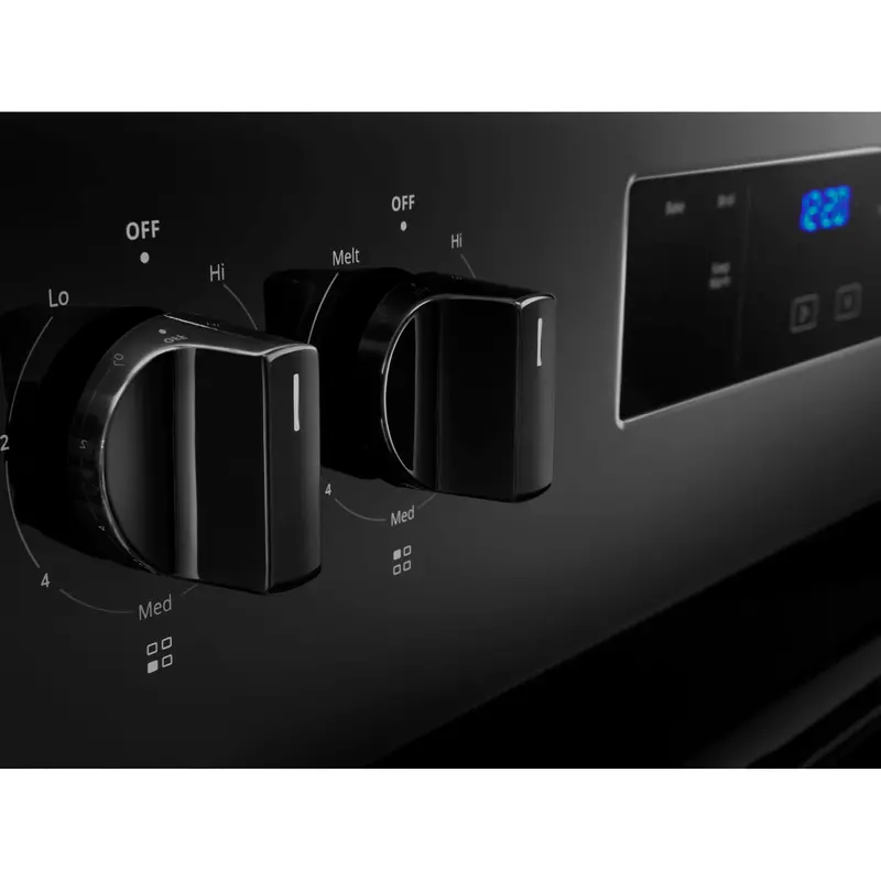 Whirlpool Black Electric Range – 4.8 Cu. Ft. With Keep Warm Setting (Ywfc150M0Jb) 2
