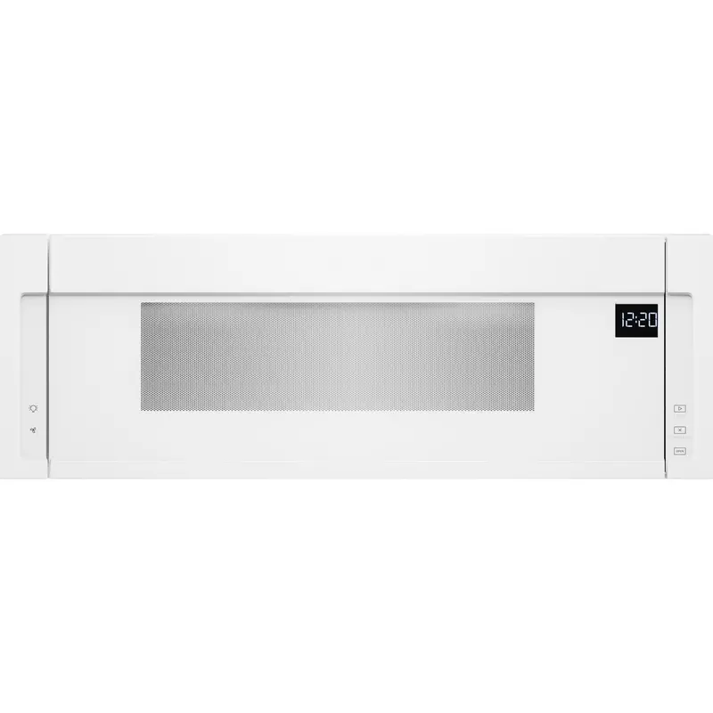Whirlpool Low-Profile Microwave Hood Combo – 1.1 Cu. Ft., White Finish (Ywml55011Hw) 1