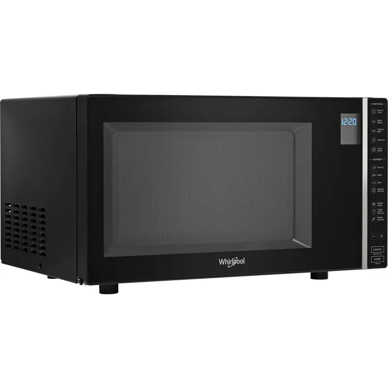 Whirlpool Mid-Size Countertop Microwave – 1.1 Cu. Ft., 900W, Black Finish (Ywmc30311Lb) 2