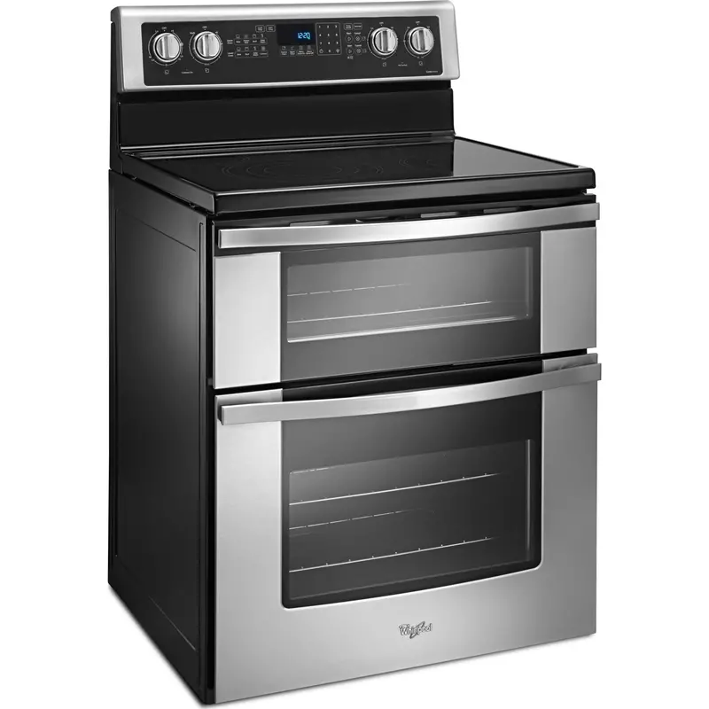 Whirlpool Stainless Steel Double Oven Range – 6.7 Cu. Ft. With True Convection (Ywge745C0Fs) 2