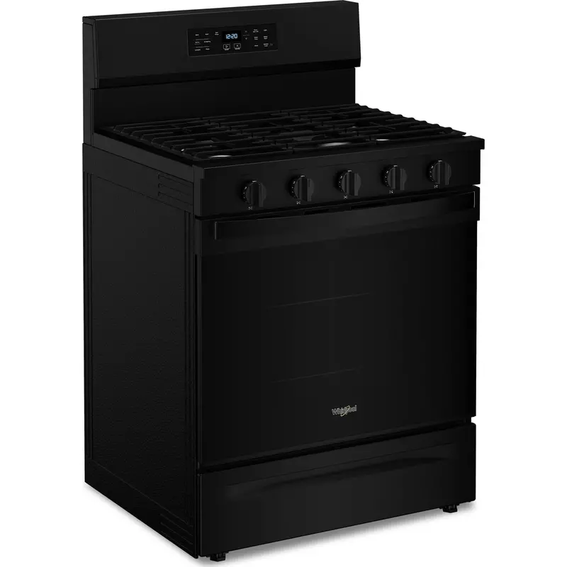 Whirlpool Wfgs5030Rb 30-Inch Gas Range – Air Fry, Air Bake, Self-Cleaning & Rapid Preheat (Black) 2
