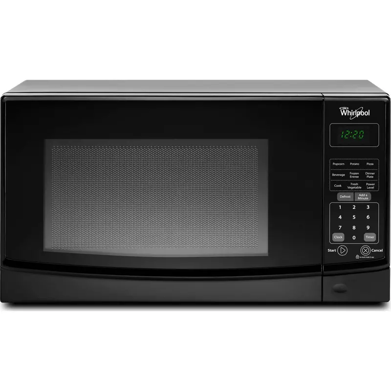 Whirlpool Wmc10007Ab Compact 0.7 Cu. Ft. Touchscreen Microwave – Black 1