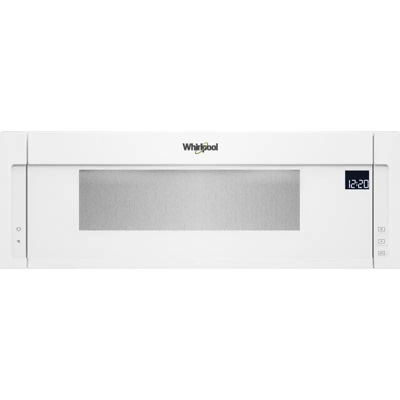 Whirlpool Ywml75011Hw 1.1 Cu. Ft. Low-Profile Microwave Hood Combination 1