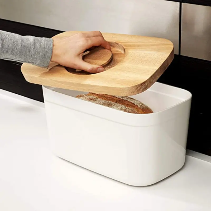 White Bread Bin With Integrated Cutting Board – Joseph Joseph 2