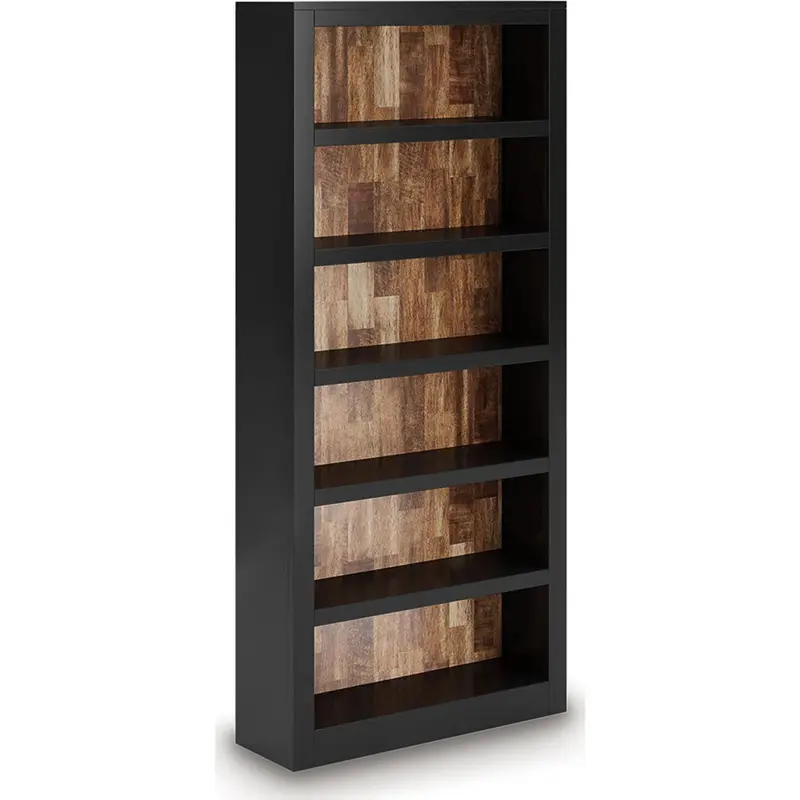 Wildenauer Open-Style Bookcase – Functional Wood Shelving Unit 1