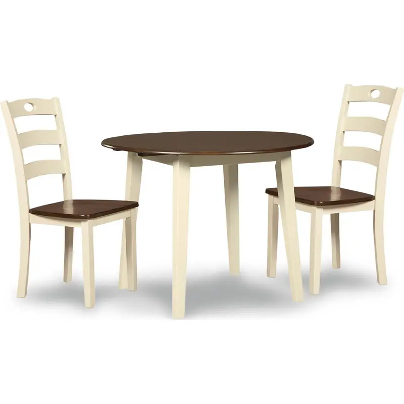 Woodanville Extendable Dining Table Set With Upholstered Chairs 1