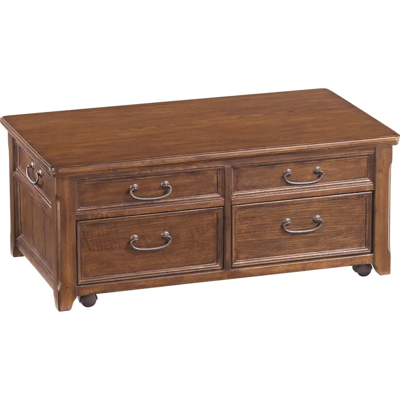 Woodboro Lift-Top Cocktail Table – Dual-Function Design 1