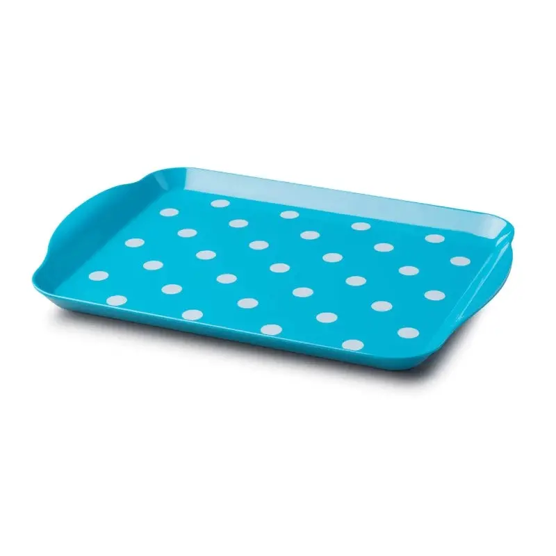 Zeal Dotty Design Serving Tray – 30 X 21Cm Melamine Surface 1