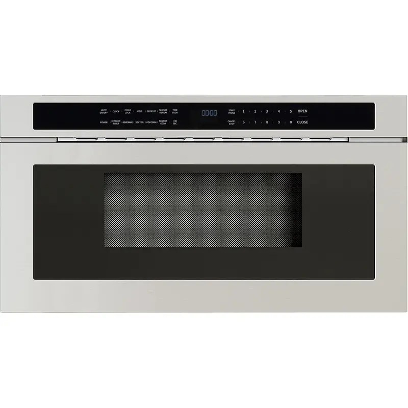 Zephyr 30-Inch Stainless Steel Microwave Drawer – Built-In Convenience 1